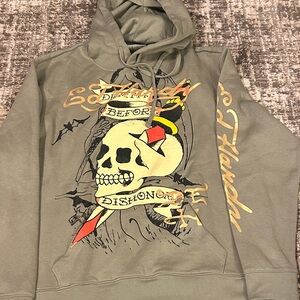 New Graphic Hoodie with Skull Design